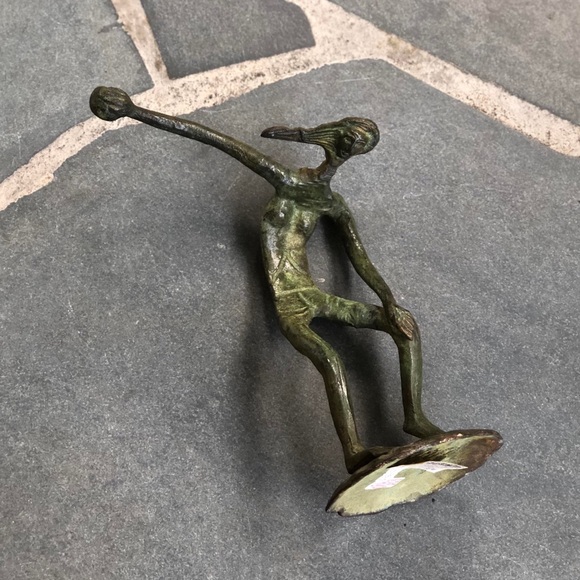 Vintage Bronze Sculpture of a Man-Wildwood Accents - Picture 8 of 13